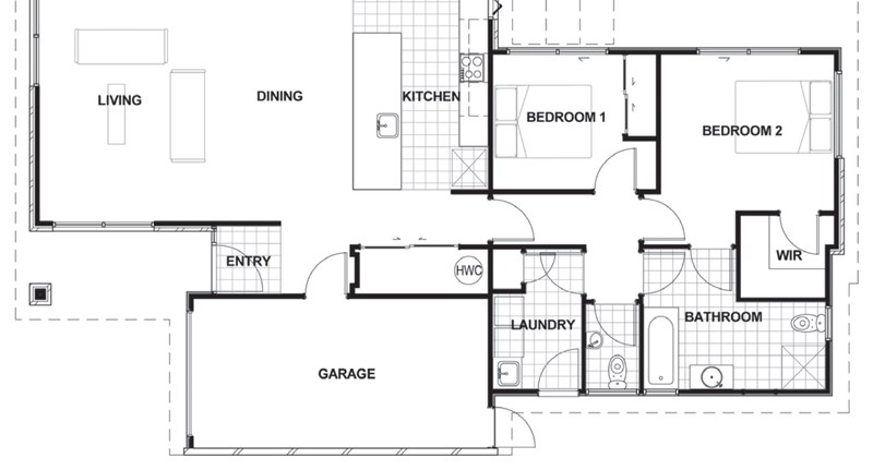 Hutt floor plan