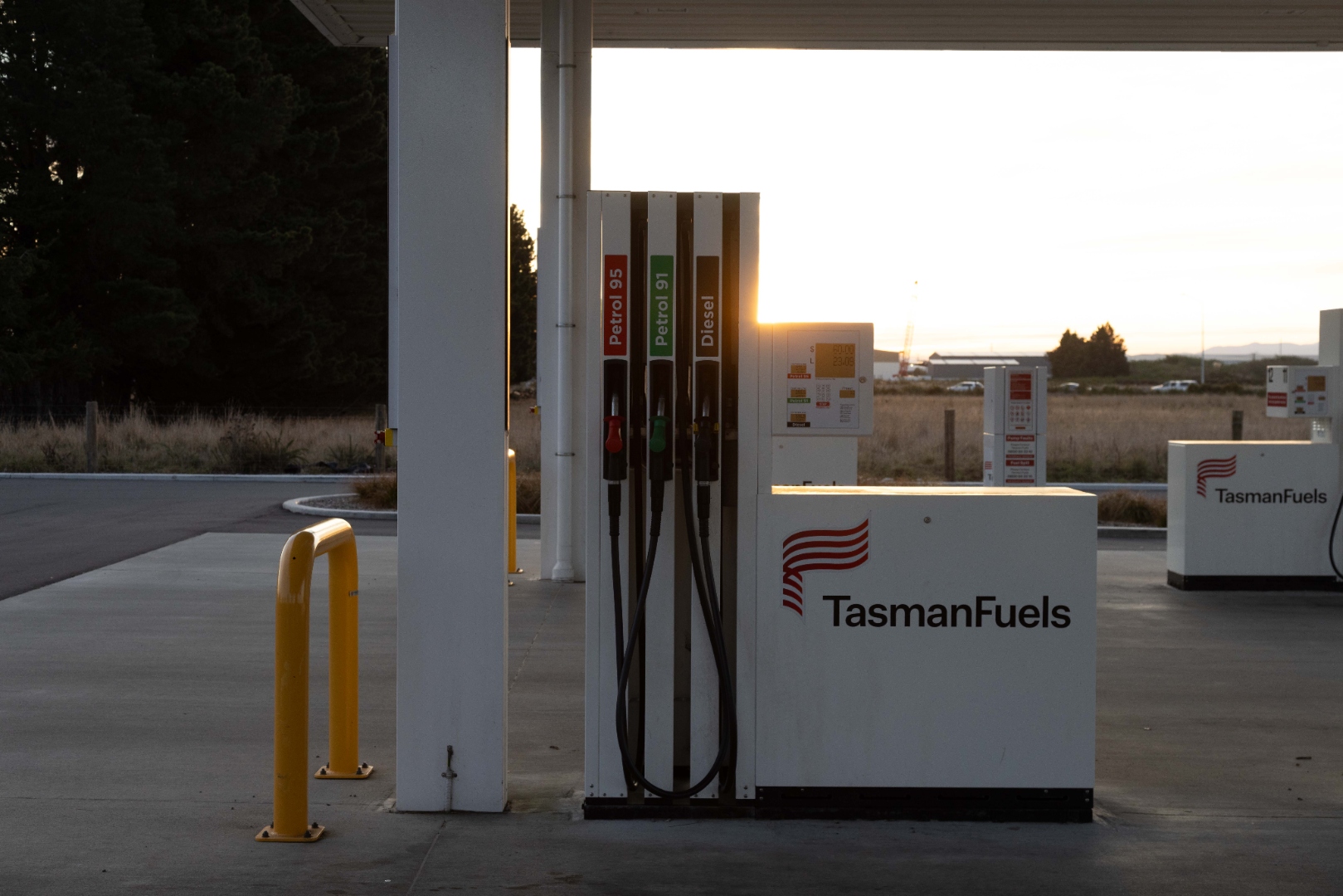 Tasman Fuel Station on Springs Road — commercial fuel station